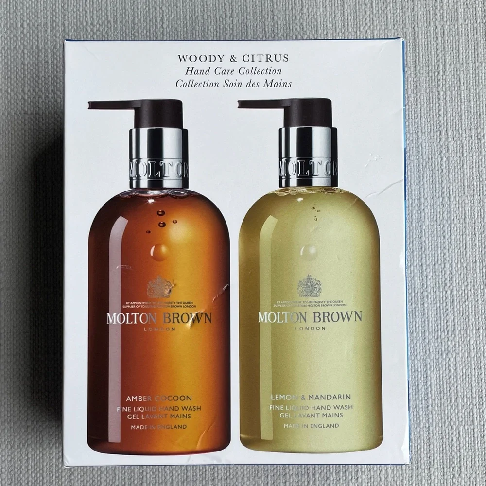Molton Brown Woody & Citrus Hand care collection